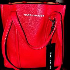 NWT Marc Jacobs Tag Tote Red Purse